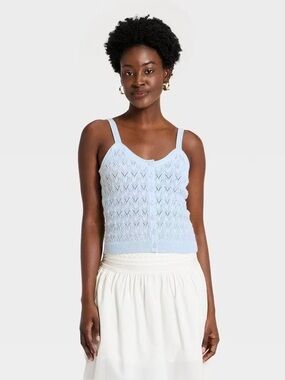 Universal Thread Light Blue Knit Camisole